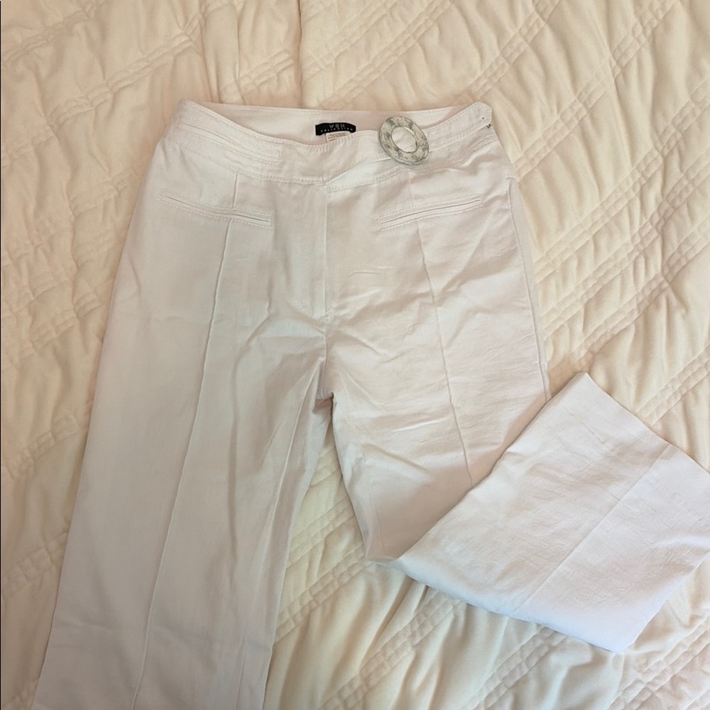 White Vintage Capris
